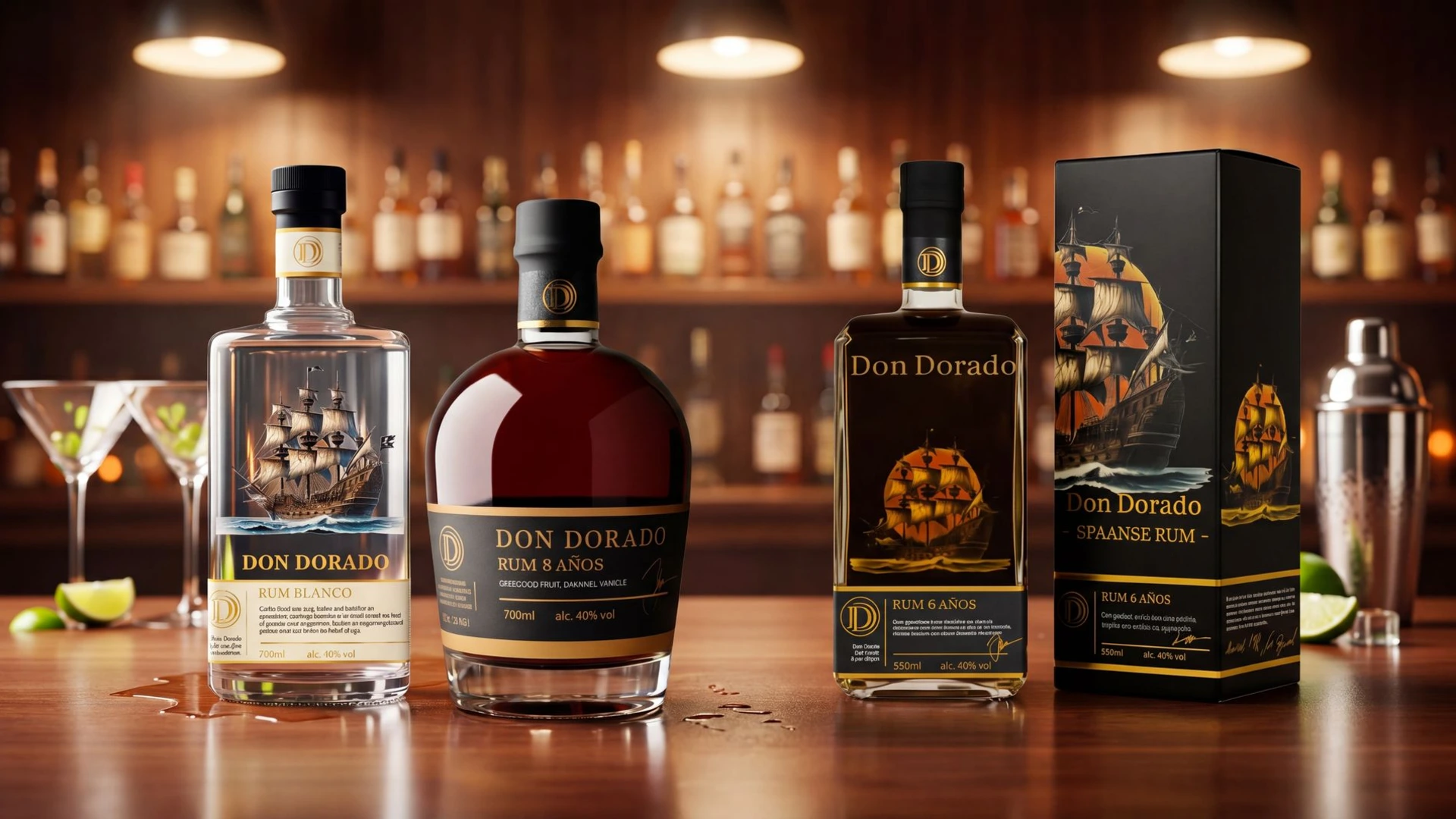 Don Dorado Rum:  warm,  rond en verrassend