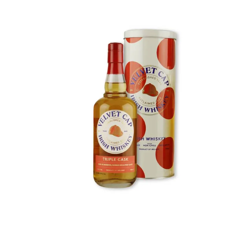 VELVET CAP Irish Whiskey in tube 0,70 ltr-2.webp