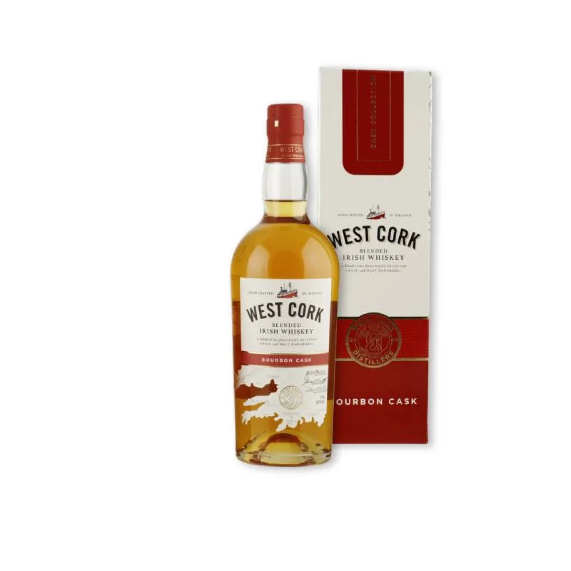 WEST CORK Bourbon Cask Whiskey 0,70 ltr-2.webp