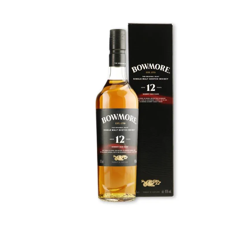 BOWMORE 12YO Single Malt Sherry Cask 0,70 ltr-2.webp