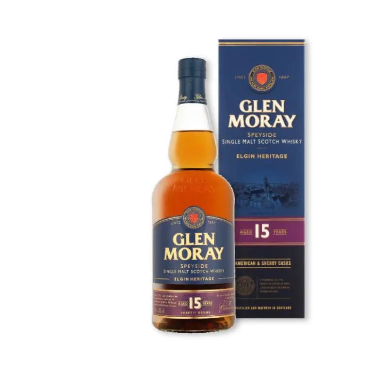 GLEN MORAY Single Malt 15YO 0,70 ltr.-2.webp