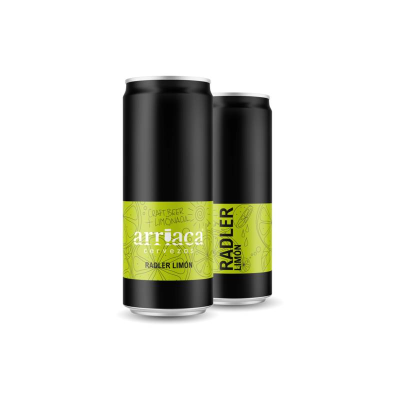 Arriaca radler limón lata