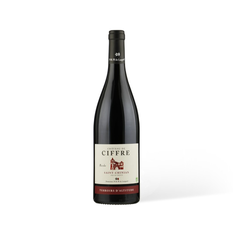 LORGERIL Chateau Ciffre St-Chinian Terroirs d'Altitude BIO