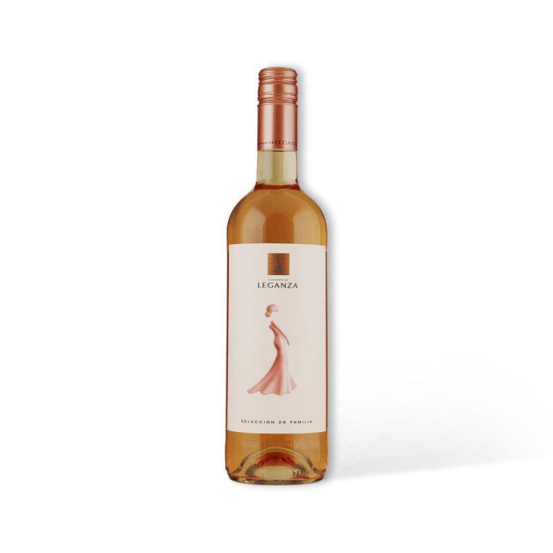 Condesa de Leganza Tempranillo rosé seleccion de familia