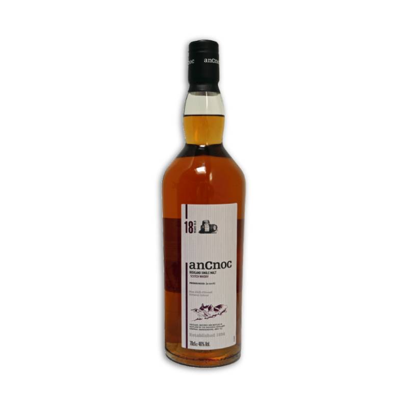 anCnoc single malt whisky 18 jaar