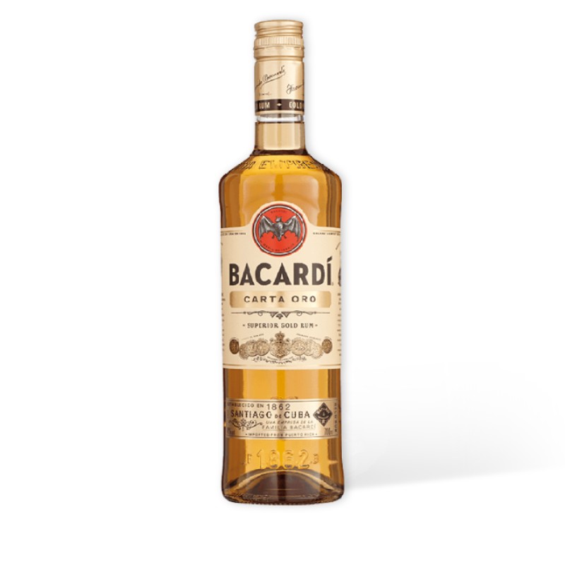 Bacardi Carta Oro 40% 1L