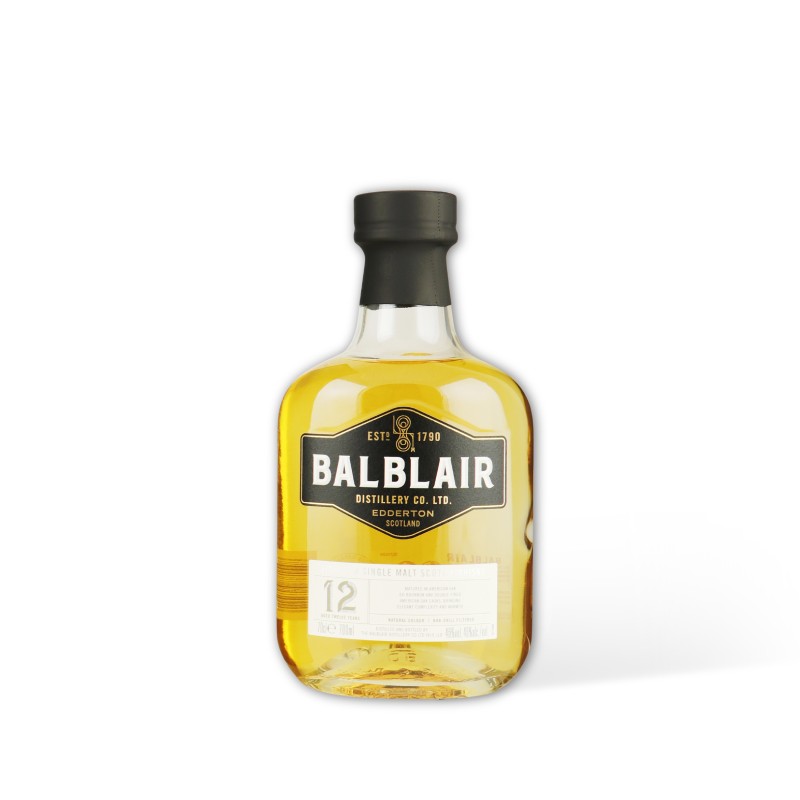 BALBLAIR 12YO Highland Single Malt Whisky 0,70 ltr