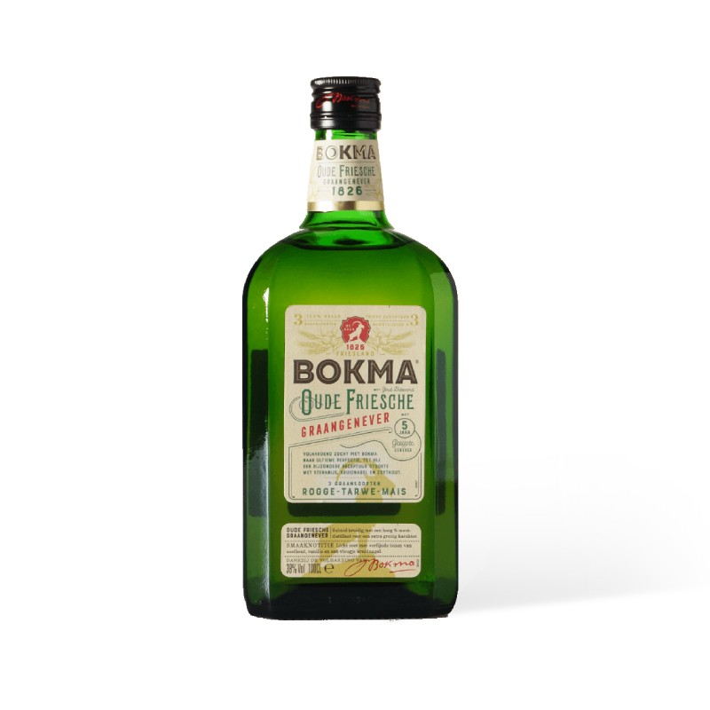 Bokma oude genever vierkant