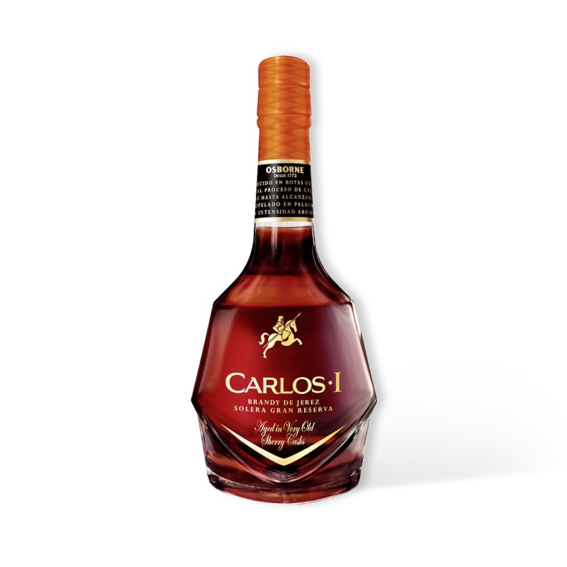 [CARL_Jerez] CARLOS I Brandy de Jerez Solera Gran Reserva 40%