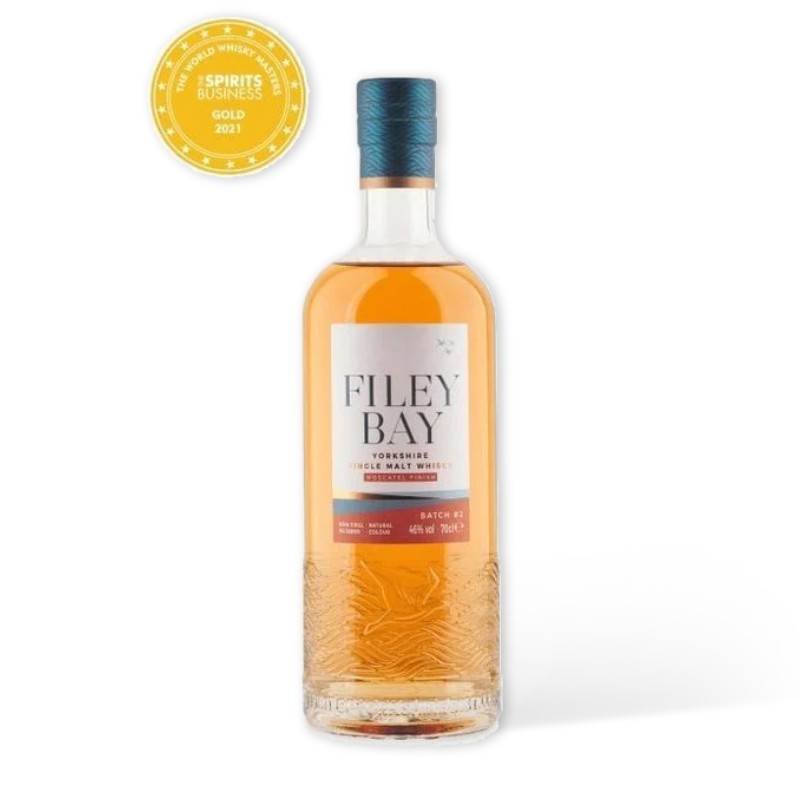 Filey Bay Moscatel finish single malt whisky