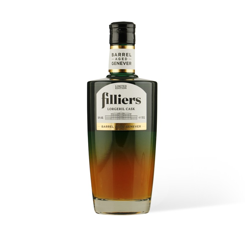 Filliers barrel aged genever 15 jaar Lorgeril single cask