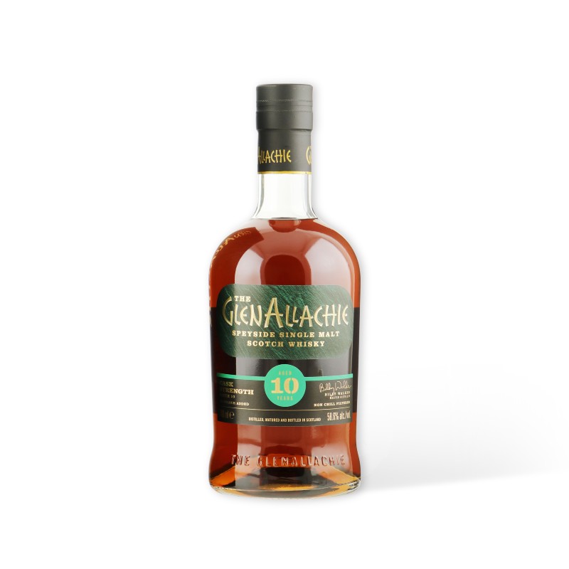 [GLENA_10YCask_70] GLENALLACHIE 10YO Cask Strength Batch #10 58,6% 0,70 ltr