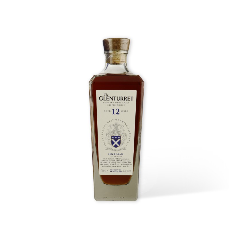 GLENTURRET 12YO 2024 0,70 ltr