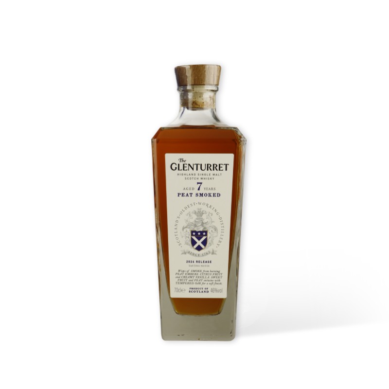 GLENTURRET 7YO Peat Smoked 2024 0,70 ltr