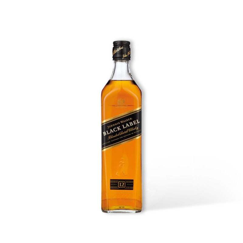 JOHNNIE WALKER Black Label 12 years old 0,70 ltr.