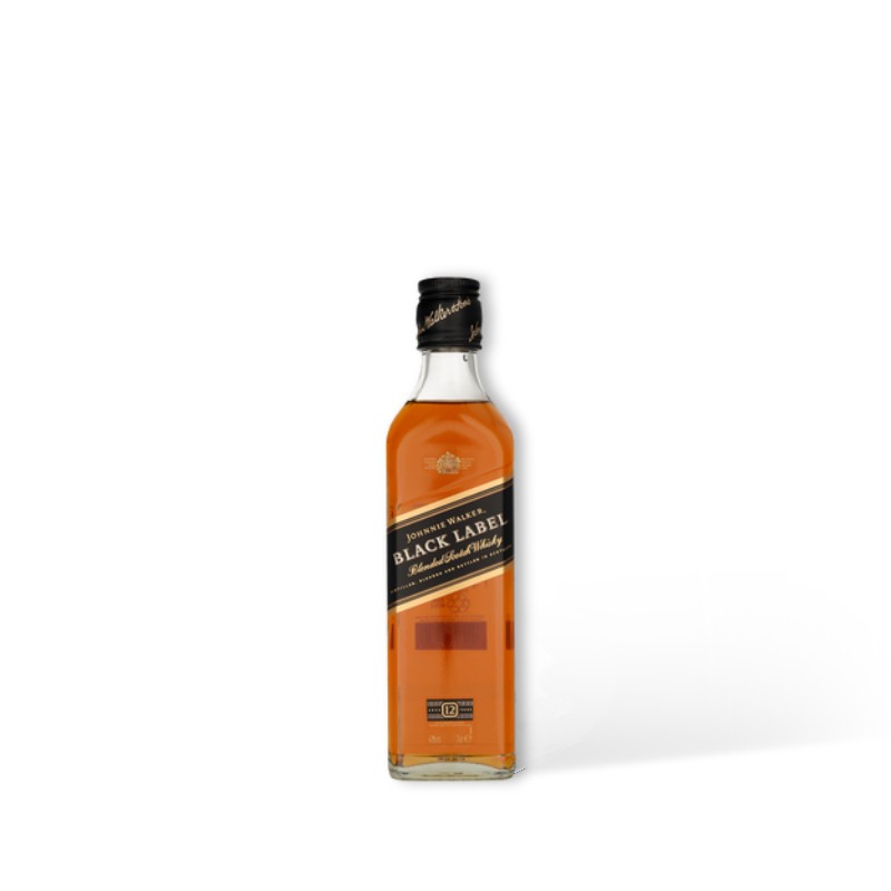 JOHNNIE WALKER Black Label 12YO 0,35 ltr
