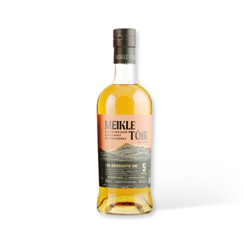MEIKLE TOIR 5YO The Chinquapin Peated Speyside S. Malt 0,70l