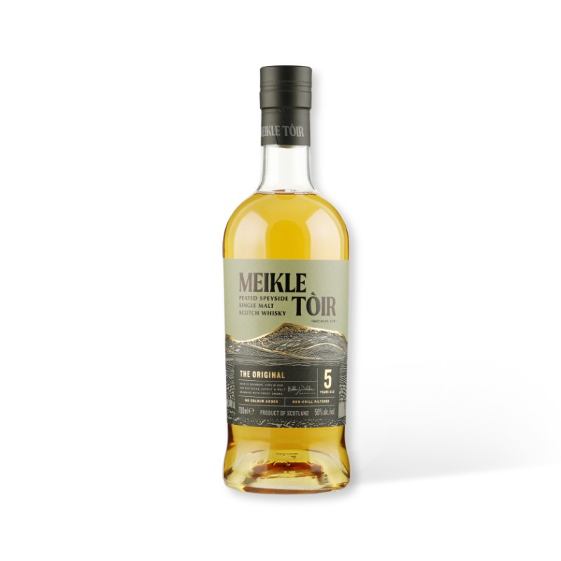 MEIKLE TOIR 5YO The Original Peated Speyside Single Malt 0,7