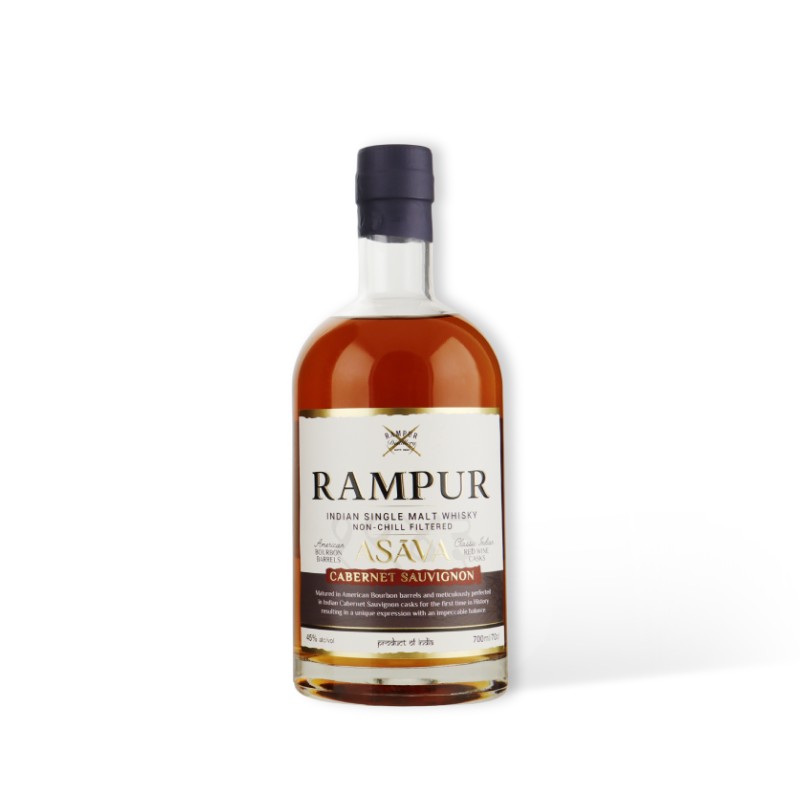 RAMPUR Asava Indian Single Malt Whisky 0,70 ltr