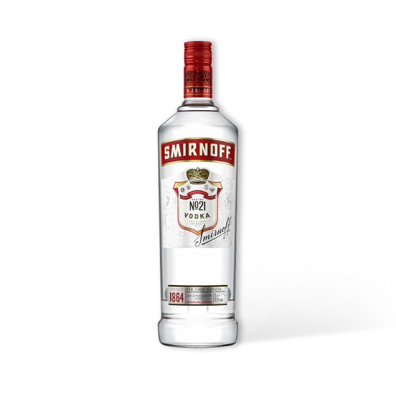 [SMIRN_VodNo21_100] SMIRNOFF Vodka No 21 red 1,0 ltr.