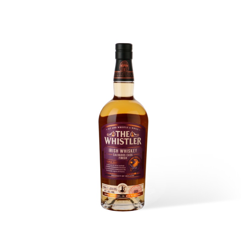 THE WHISTLER Calvados Cask Finish Irish Whiskey