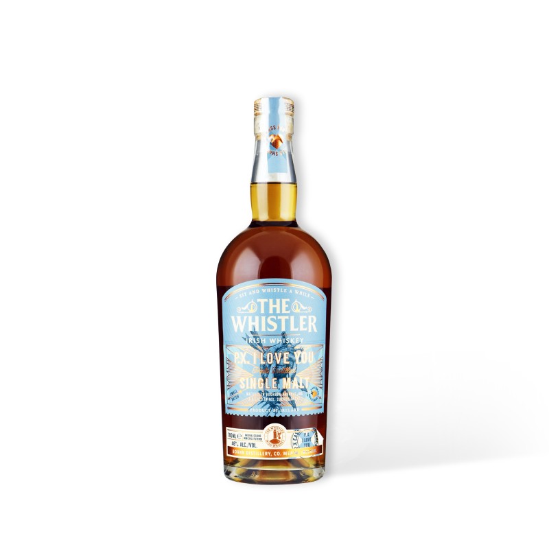 THE WHISTLER P.X. I Love You Single Malt Irish Whiskey 0,70l