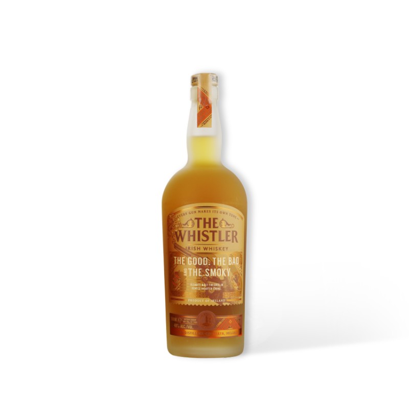THE WHISTLER The Good, The Bad and The Smoky Irish Whiskey