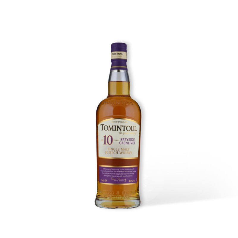 [TOMIN_10Y_70] TOMINTOUL 10YO Speyside Whisky 0,70 ltr