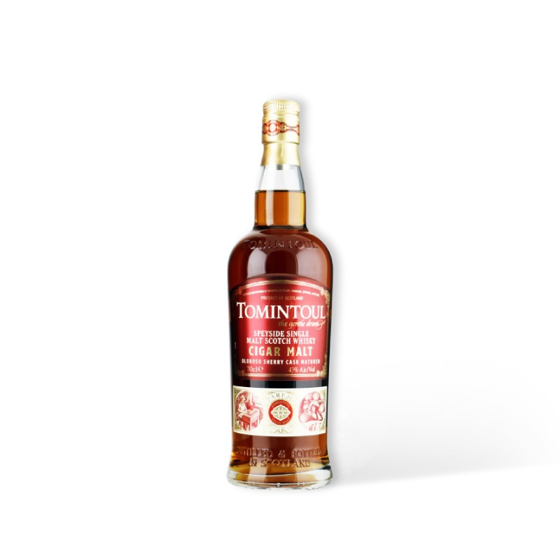 TOMINTOUL Cigar Malt Whisky Oloroso Sherry Cask 0,70 ltr