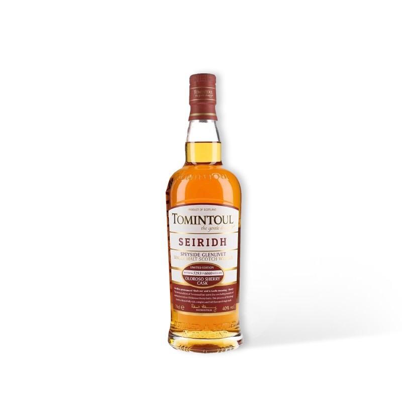 TOMINTOUL Seiridh Oloroso Sherry Finish 0,70 ltr