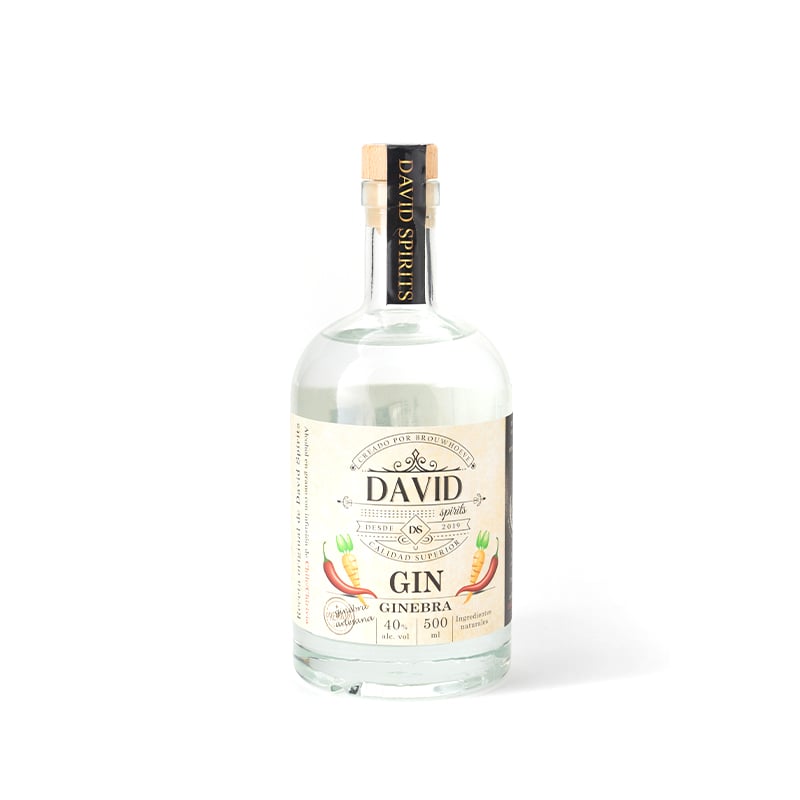 [DAV-SP_Pep/P_50] DAVID SPIRITS Spaanse Peper-Pastinaak Gin