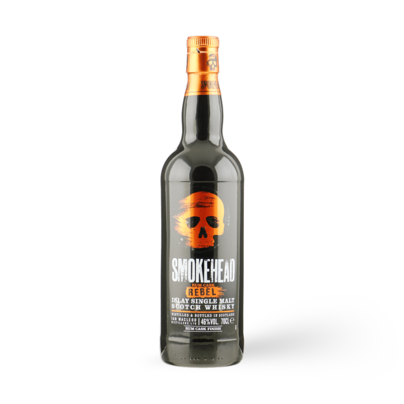 Smokehead rum cask rebel Islay single malt