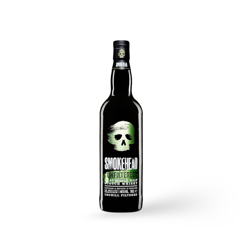 SMOKEHEAD Unfiltered 46% Islay Single Malt Whisky 0,70 ltr