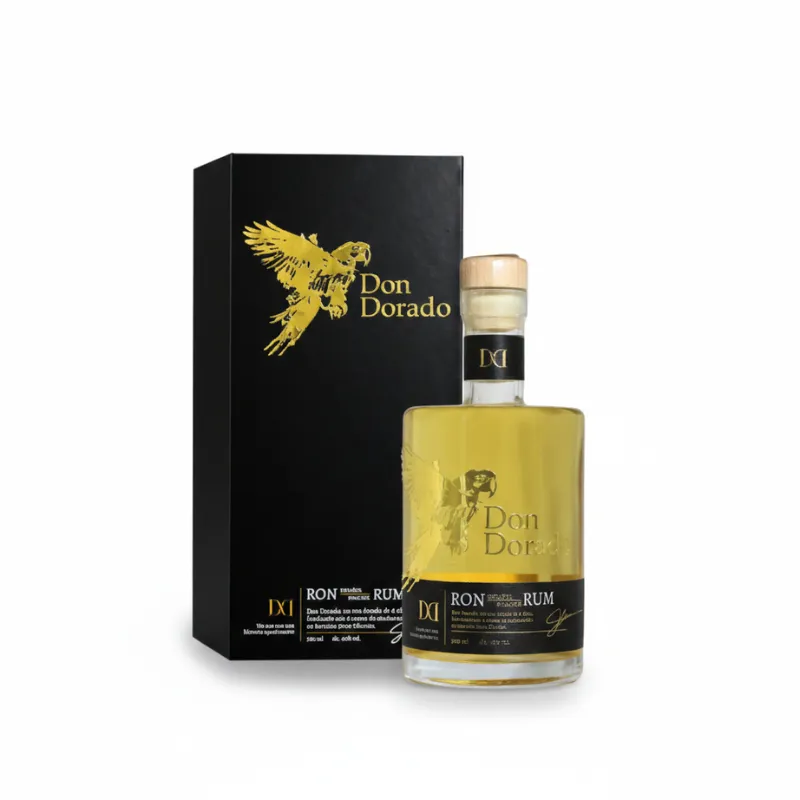 Don Dorado rum in giftbox