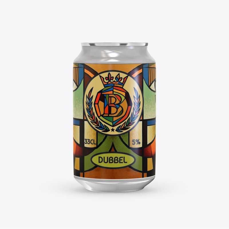 [BH-Dubbel-Blik-Winkel] Brouwhoeve Dubbel in blik