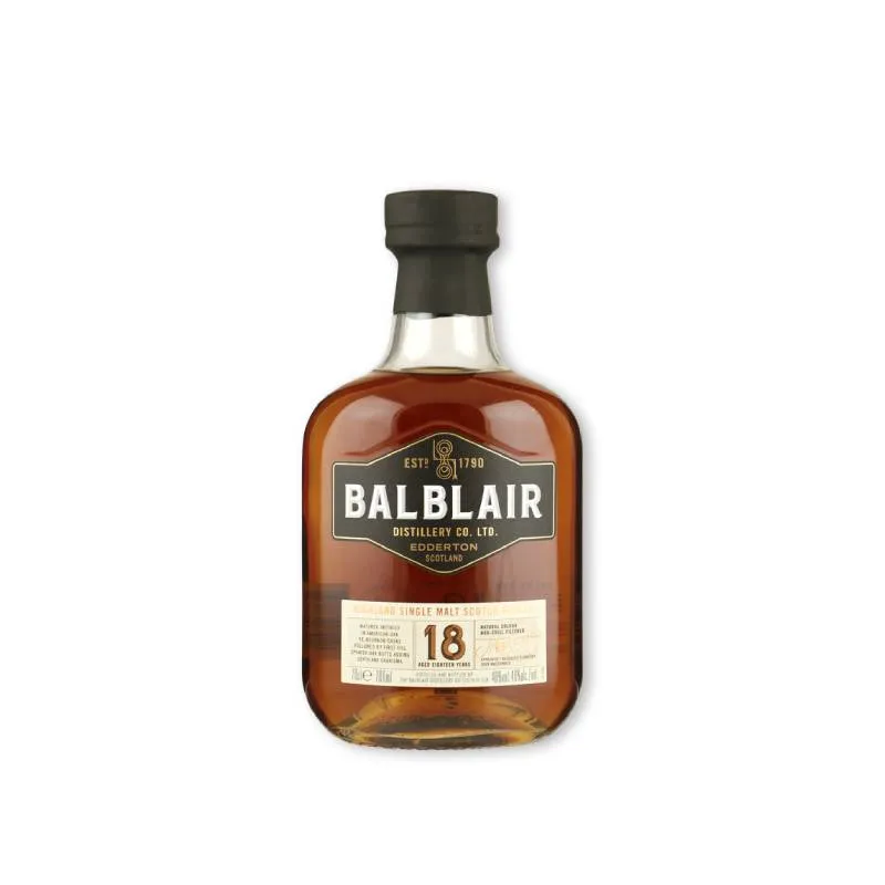 Balblair 18 jaar Highland single malt whisky