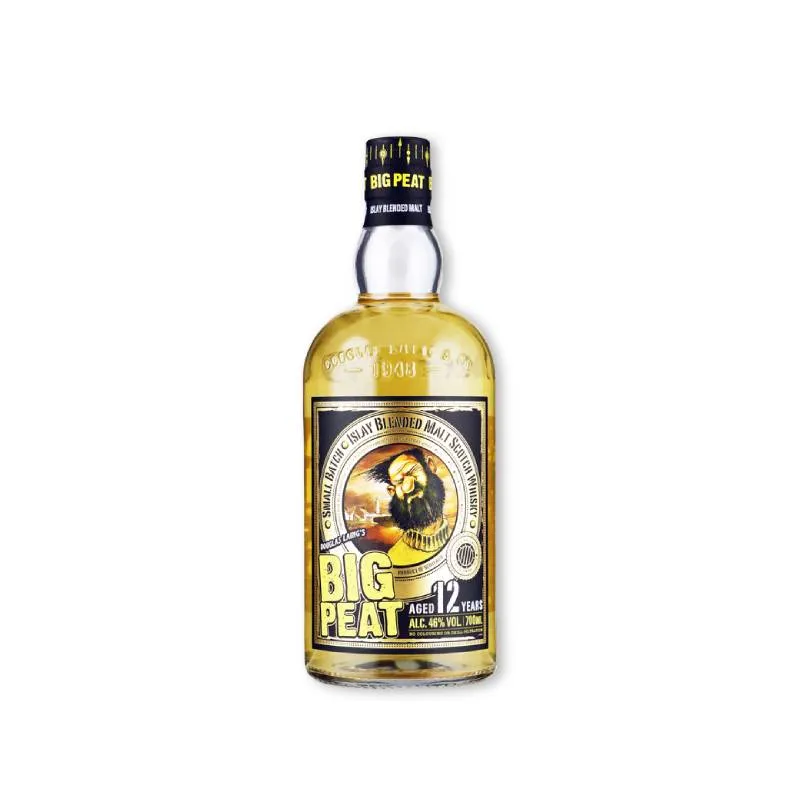 Big Peat 12 jaar Islay blended malt whisky