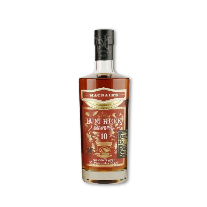 MACNAIR'S 10YO Blended Peated Cask Strength Batch #2 0,70ltr