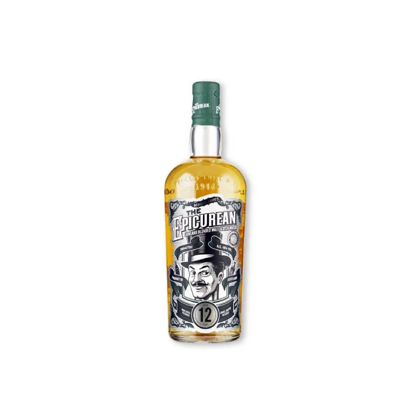 THE EPICUREAN 12YO Lowland Blended Malt Whisky 0,70 ltr