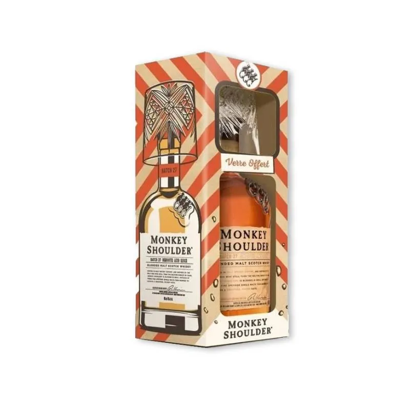 MONKEY SHOULDER 0,70 ltr + Highballglass