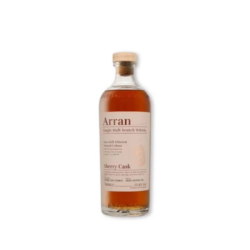 Arran sherry cask single malt whisky
