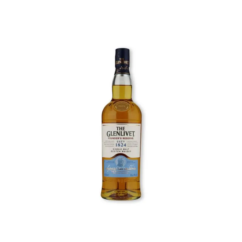 THE GLENLIVET Founders Reserve 0,70 ltr + 2 glazen