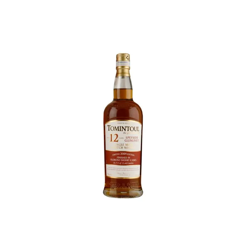 TOMINTOUL 12YO Oloroso Cask Finish 0,70 ltr