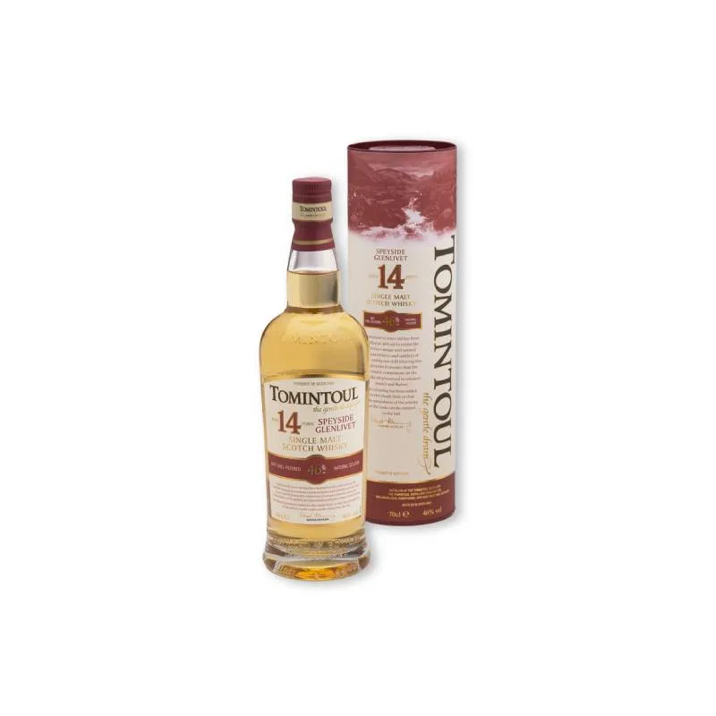 TOMINTOUL 14YO Speyside Malt 0,70 ltr