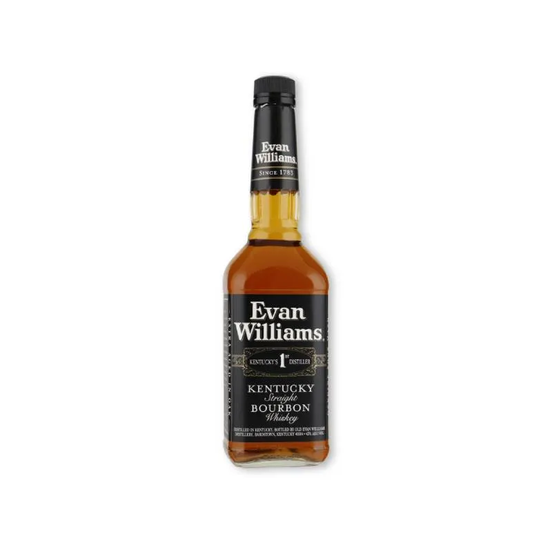 Evan Williams bourbon black label