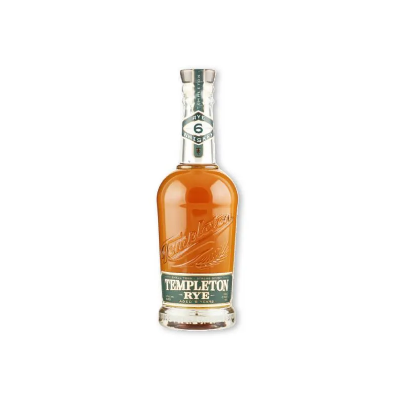 TEMPLETON Straight Rye Whiskey 6YO 0,70 ltr
