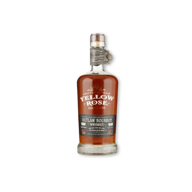 Yellow Rose outlaw whiskey