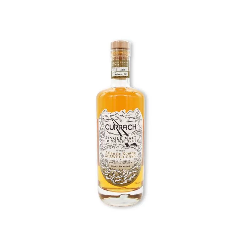 Currach Kombu seaweed single malt Irish whiskey