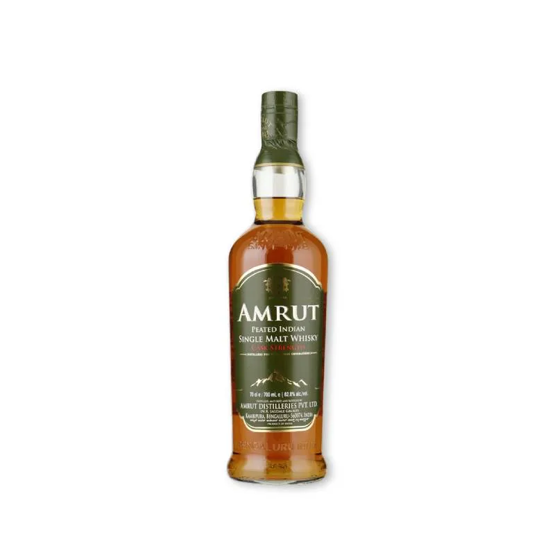 Amrut cask strenght peated Indian single malt