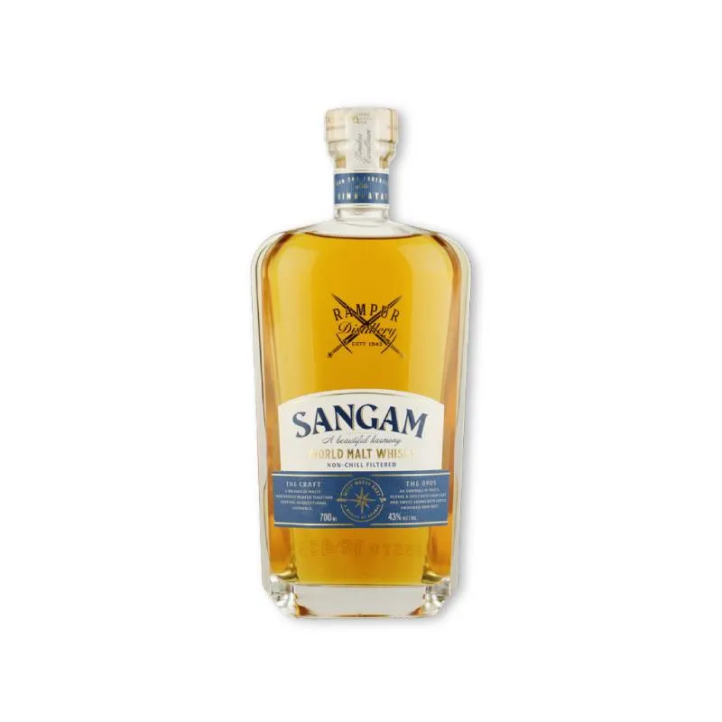 RAMPUR Sangam World Malt Whisky 0,70 ltr
